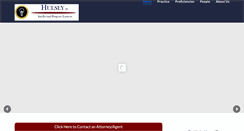 Desktop Screenshot of hulseyiplaw.com
